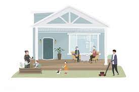 Download Premium Vector Of Home And Family Vector 297020 Family Vector Free Illustrations Home And Family