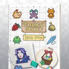 If you get the urge to stitch, you can grab the patterns from the link. Stardew Valley Cross Stitch Guide Cross Stitch Cross Stitching Cross Stitch Embroidery