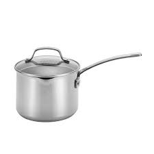 Cook like a professional chef with the right pots and pans for all your cooking needs. Circulon Genesis Stainless Steel Nonstick 3 Quart Covered Straining Saucepan Overstock 9206719