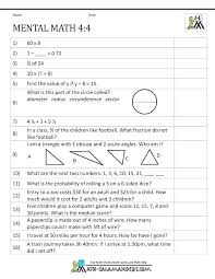 20 Mental Maths Worksheets Year 6 Math Practice Worksheets Grade 6 Culturepolissya In 2020 Mental Math 4th Grade Math Worksheets Mental Maths Worksheets