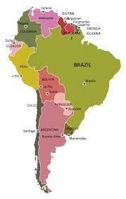 Geo Map South America Continent How To Draw South America Continent South America Continent South America Map Continents