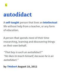 Autodidact Teaching Quotes Cool Words Words