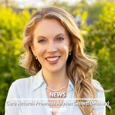 Curb Records has elevated Allyson Gelnett (Massey) to National Director of  Promotion & Strategic Initiatives. In her new role, Gelnett will work with  Senior Vice President, Promotion, RJ Meacham to oversee the