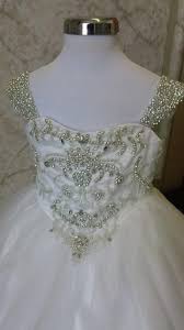 Elegantly Beaded Flower Girl Dress Little Girl Wedding Dresses Wedding Flower Girl Dresses Beaded Flower Girl Dress