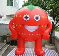 Save Big on Bulk Giant Inflatable Fruit Outdoor Inflatable Decorations:  Giant Inflatable Strawberry Model With Blower For Fruit Shop Decoration  Event ...