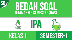 Check spelling or type a new query. Bedah Soal Uas Ipa Kelas 1 Semester 1 Youtube