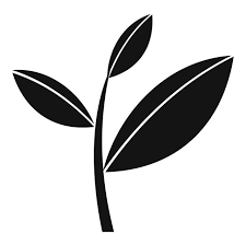 Tea Leaf Sprout Icon Simple Style Tea Leaves Simple Style Tree Icon