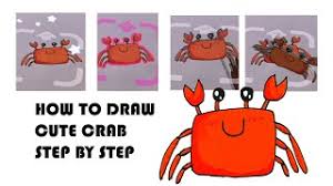 Draw the center of the body. How To Draw A Crab Cute Herunterladen