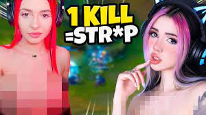 1 KILL = REMOVE 1 CLOTHING League of Legends Challenge (GONE TOO FAR) -  YouTube