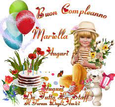 Tanti Auguri Mariella