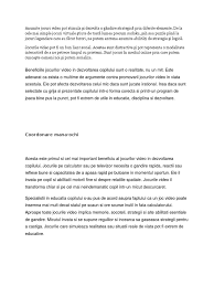 Ultim nivel la care eu nu am ajuns niciodată când am jucat un joc fiindcă. Avantaje Ale Jocurilor