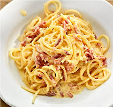 Les Spaghettis A La Carbonara Spaghetti Alla Carbonara En Italien Ou Spaghettis A La Charbonniere Recette Spaghetti Carbonara Spaghetti Recette Carbonara