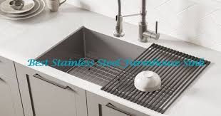 33 stainless steel arrow front style farm house apron kitchen sink double bowl. Best Stainless Steel Farmhouse Sinks For 2021