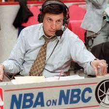 From 1967 to 2004, he was also known as the voice of the new york knicks . Marv Albert Set To Call Nba All Star Game At The United Center Chicago Sun Times