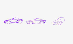 Vector Car Line Drawing Png And Vector Line Drawing Drawings Bike Drawing