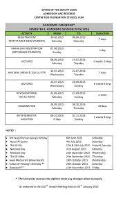 Academic calendar 2018/2019 session (pagoh) the university reserves the right to make any changes when necessary as endorsed in the 442nd senate meeting held on 24th january 2018. Fscc Cfs Iium On Twitter Info This Is Academic Calendar For Semester 1 2015 2016 You May Refer To This About Events Holidays Exam Etc Http T Co 9bwnfo24ts