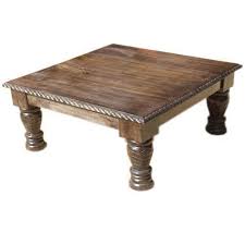 Sophisticated accessory for the living room, hallway and more. Rope Carved Square Coffee Table Made Of Mango Solid Wood Buy Industrial Vintage Style Mango Wooden Nottingham Coffee Table With Gray Finish Hand Carved Solid Wood Living Room Center Coffee Table Rustic Furniture