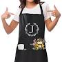 Personalized Aprons from www.amazon.com