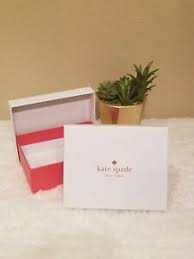 Check spelling or type a new query. New Kate Spade White And Red Small Gift Box For Jewelry Small Wallets Etc Ebay