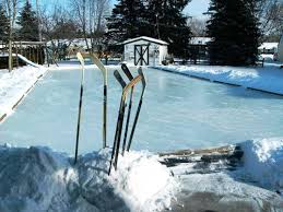 Simply enter your desired rink size. Backyard Winter Ice Hockey Rink Neave Group Ny