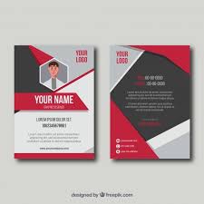 Id Card Template Id Card Template Psd Template Free Card Template
