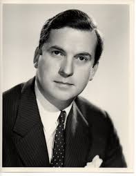 T28-img233 Orig ca 1950 photo CBS-TV Newsman Blair Clark of Murrow's Boys