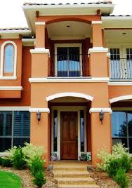 Russet Cream Exterior House Colors Exterior Paint Colors For House House Paint Exterior