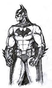 40 Magical Superhero Pencil Drawings Bored Art Batman Drawing Drawing Superheroes Batman Art Drawing