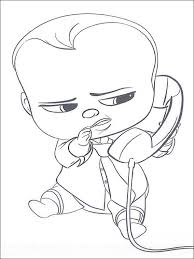 Boss baby coloring page | free printable coloring pages. Boss Baby Coloring Pages 33