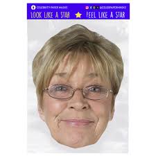 Anne Kirkbride Mask Deirdre Barlow Coronation Street Celebrity Masks