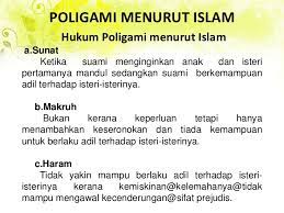 Namun bila kalian khawatir tidak dapat berbuat adil maka nikahilah satu wanita saja (qs. Poligami Lessons Blendspace