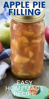 Homemade Apple Pie Filling Crazy For Crust Recipe Homemade Apple Pie Filling Apple Pies Filling Apple Pie Filling Recipes