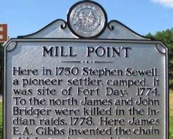 James and John Bridger, Mill Point, West Virginia