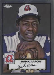 Hank Aaron Die Cut Platinum Players! 2021 Topps PDC-2