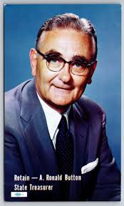 Plainview Nebraska Native A Ronald Button~California State Treasurer~1959  PC