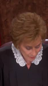 Don't interrupt Judge Judy!