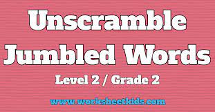 Maybe you would like to learn more about one of these? Unscramble Jumbled Words Puzzle For Grade 2 Worksheets Free Printable
