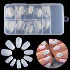 Check out our short coffin nails acrylic selection for the very best in unique or custom, handmade pieces from our shops. Amazon Com Coffin Nails 100pcs Short Fake Nails Acrylic False Nail Tips Full Cover Artificial Ballerina Nail With Box Coffin Natural Beauty
