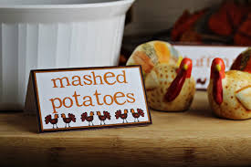 You can even create interactive cards that invite guests to. Free Printables Thanksgiving Place Cards Home Cooking Memories