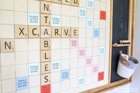 diy giant wall scrabble game