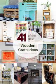 34 diy home decor ideas made with repurposed crates. 41 Of The Best Ways To Repurpose Old Wooden Crates Pillar Box Blue