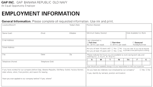 old navy job application online apply through printable pdf form