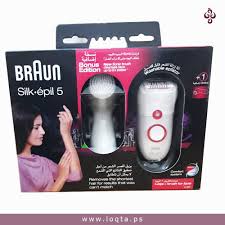 ماكينة براون سيلك ابيل 5 لإزالة الشعر ملاقط مع فرشاة Braun Braun Silk Epil 5 Face Brush Braun