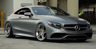 Matte Grey Mercedes S63 Amg Coupe On Adv5s Track Spec Cs Mercedes Benz Cars Benz Mercedes S63