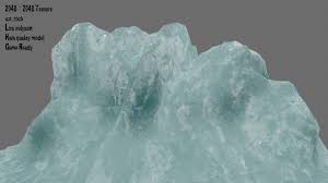 Ice 3d Model 3d Model Albedo Plants