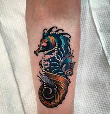 Mind blowing black tribal seahorse tattoo stencil. 25 Charming Seahorse Tattoo Design Examples