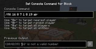 The way players use console commands for pc is simple. Can T Use Fill In A Command Block Arqade