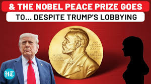 Donald Trump loses 2025 Nobel Peace Prize as Norwegian org fetes  Venezuela's Maria Corina Machado