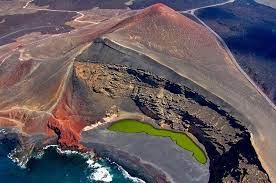 Lago Verde Green Lagoon Lanzarote