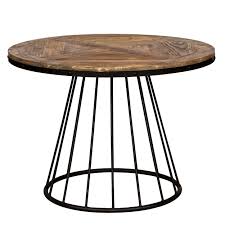 Blanc et bois • dimensions petite table : Table Pralus Ronde En Bois 110 Cm Commandez Les Tables Pralus Rondes En Bois 110 Cm Rdv Deco